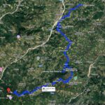 Mappa dell'Itinerario